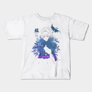 Silvery Bloom Kids T-Shirt